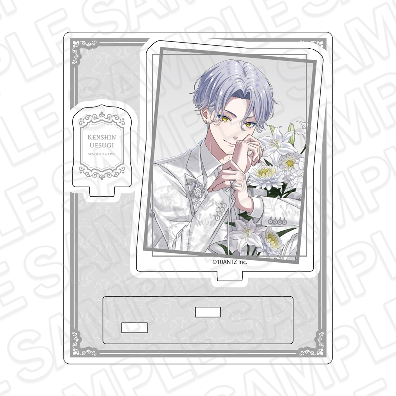 戦国 A LIVE オーロラアクリルスタンド 上杉謙信 3rd Anniversary ver. - 公式商品画像 | AniSmile