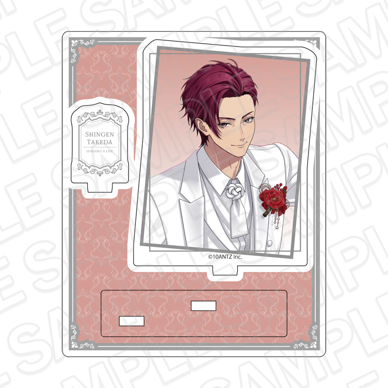 戦国 A LIVE オーロラアクリルスタンド 武田信玄 3rd Anniversary ver. - 公式商品画像 | AniSmile