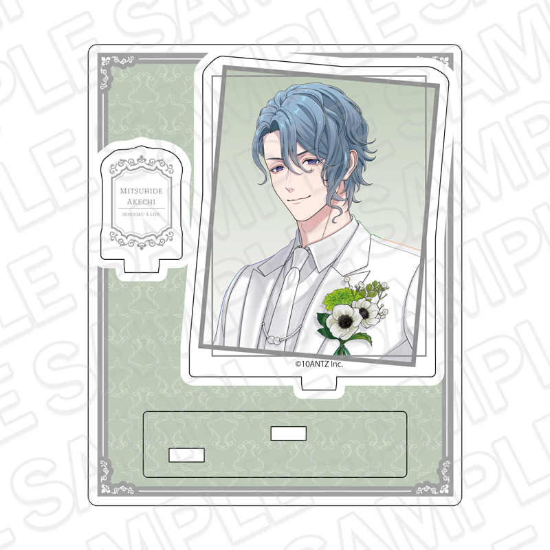 戦国 A LIVE オーロラアクリルスタンド 明智光秀 3rd Anniversary ver. - 公式商品画像 | AniSmile