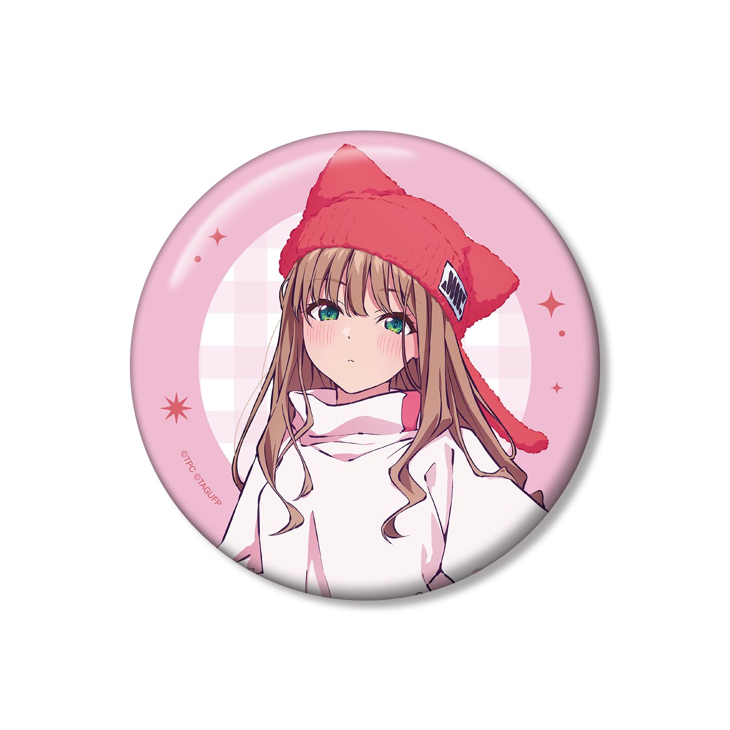 グリッドマン ユニバース 描き下ろし 南 夢芽 猫の着ぐるみver. 100mm缶バッジ - 公式商品画像 | AniSmile