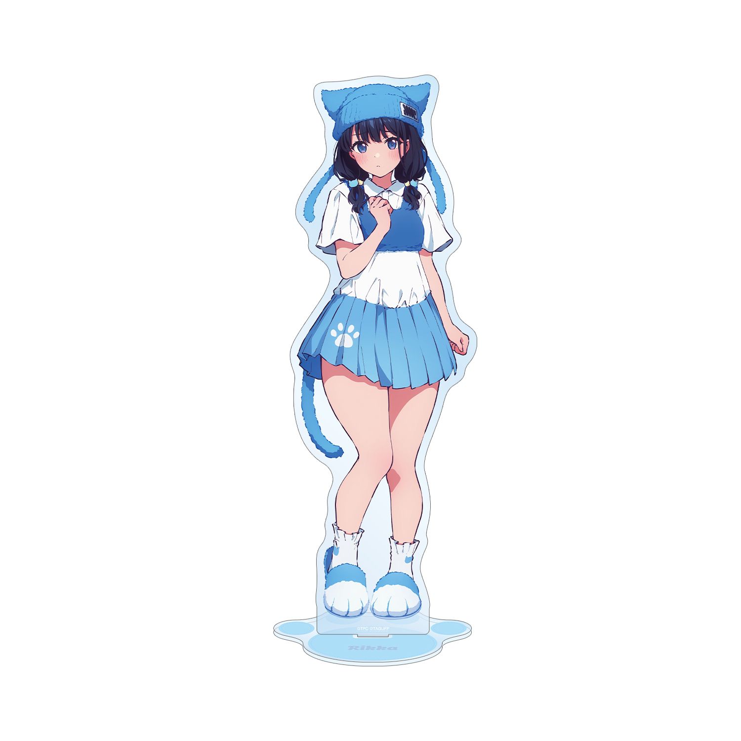グリッドマン ユニバース 描き下ろし 宝多六花 猫の着ぐるみver. 特大アクリルスタンド - 公式商品画像 | AniSmile