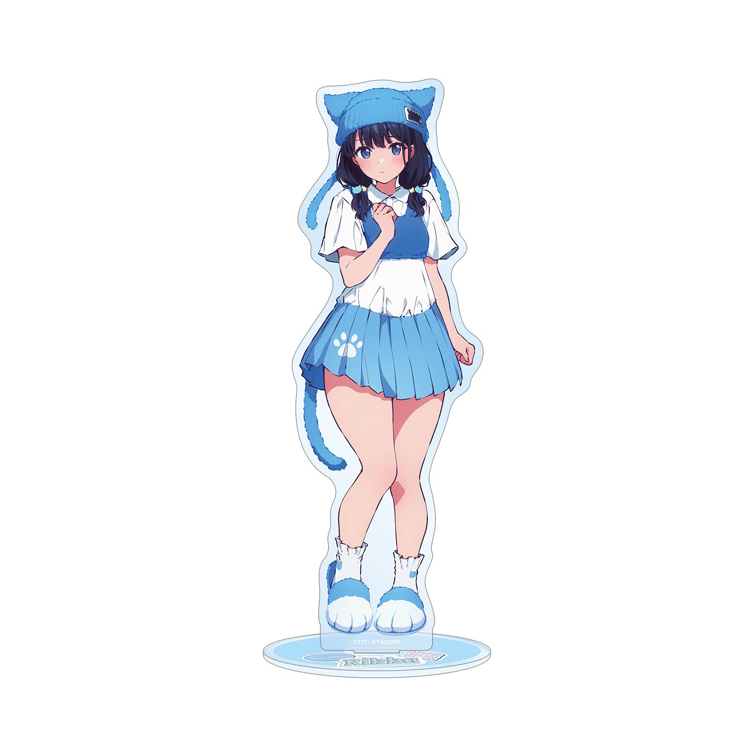 グリッドマン ユニバース 描き下ろし 宝多六花 猫の着ぐるみver. アクリルスタンド - 公式商品画像 | AniSmile
