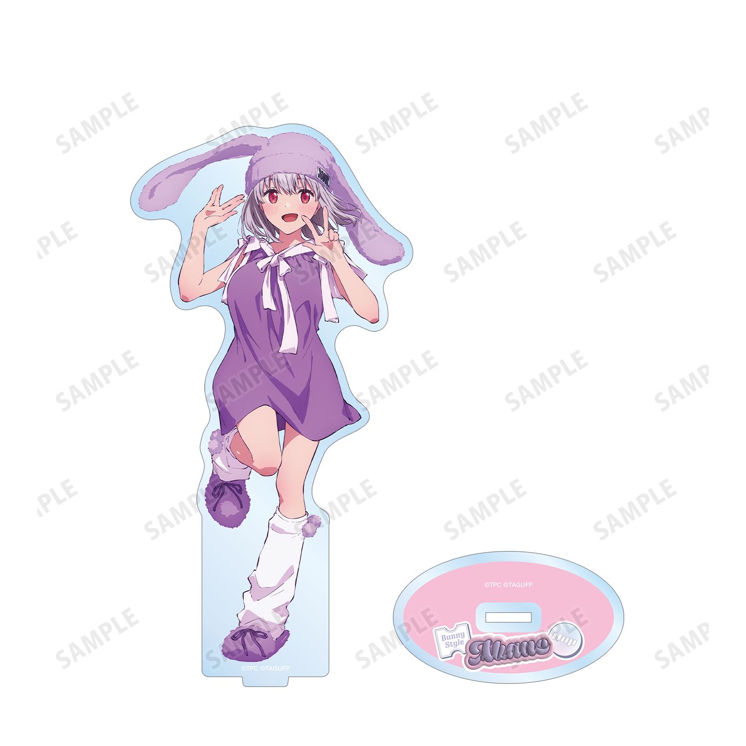 グリッドマン ユニバース 描き下ろし 新条アカネ うさぎの着ぐるみver. アクリルスタンド 画像 3 | AniSmile