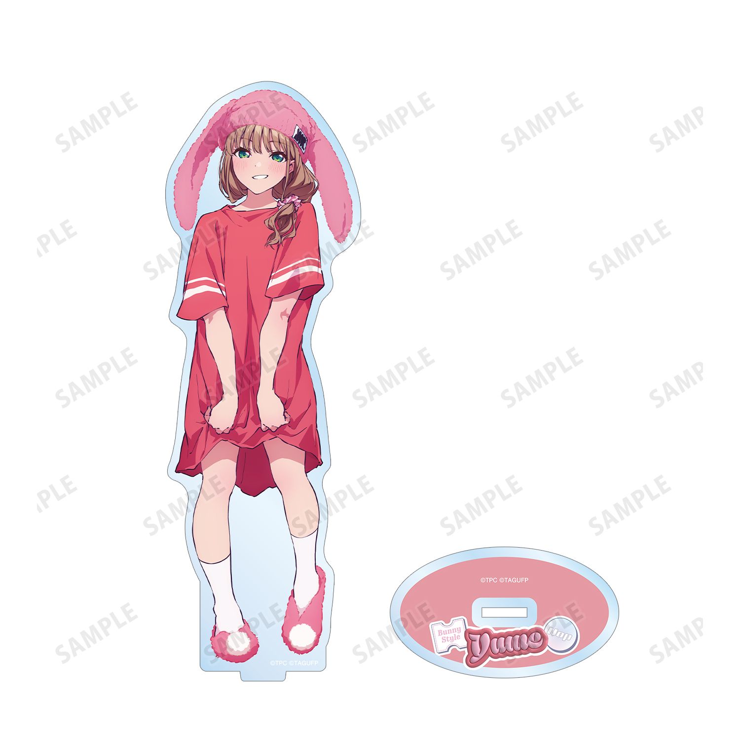 グリッドマン ユニバース 描き下ろし 南 夢芽 うさぎの着ぐるみver. アクリルスタンド 画像 3 | AniSmile