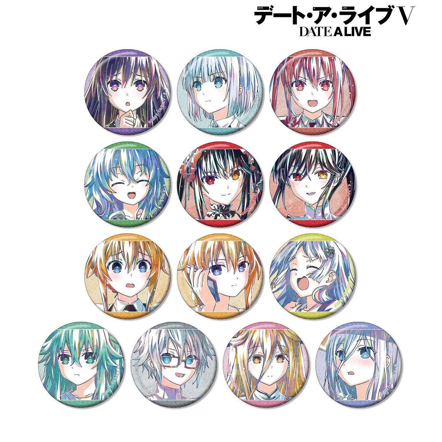 アニメ「デート・ア・ライブV」 トレーディング Ani-Art 第2弾 グリッター缶バッジ(単位/単品) 画像 2 | AniSmile
