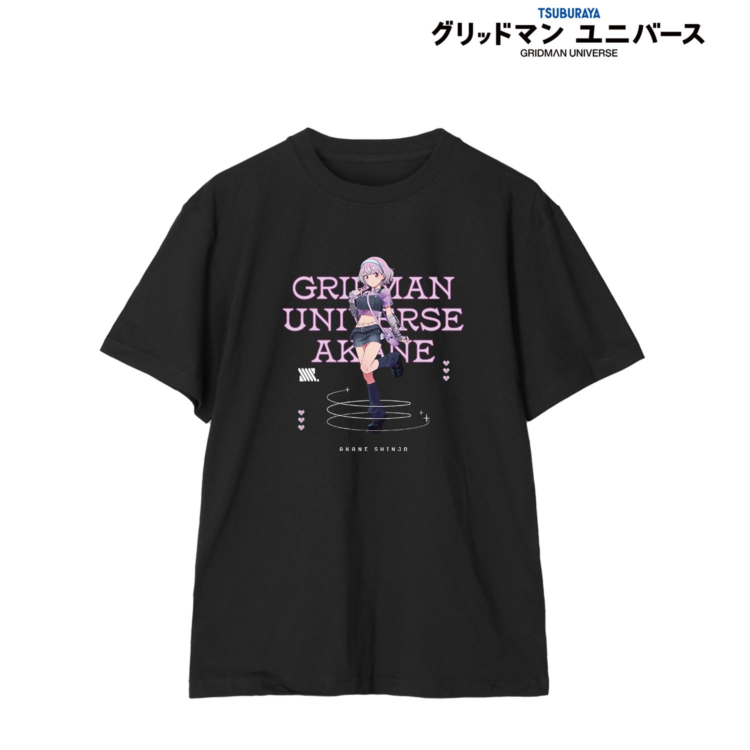 グリッドマン ユニバース 描き下ろし 新条アカネ Y2K ver. Teeユニセックス(サイズ/XL) - AniSmile