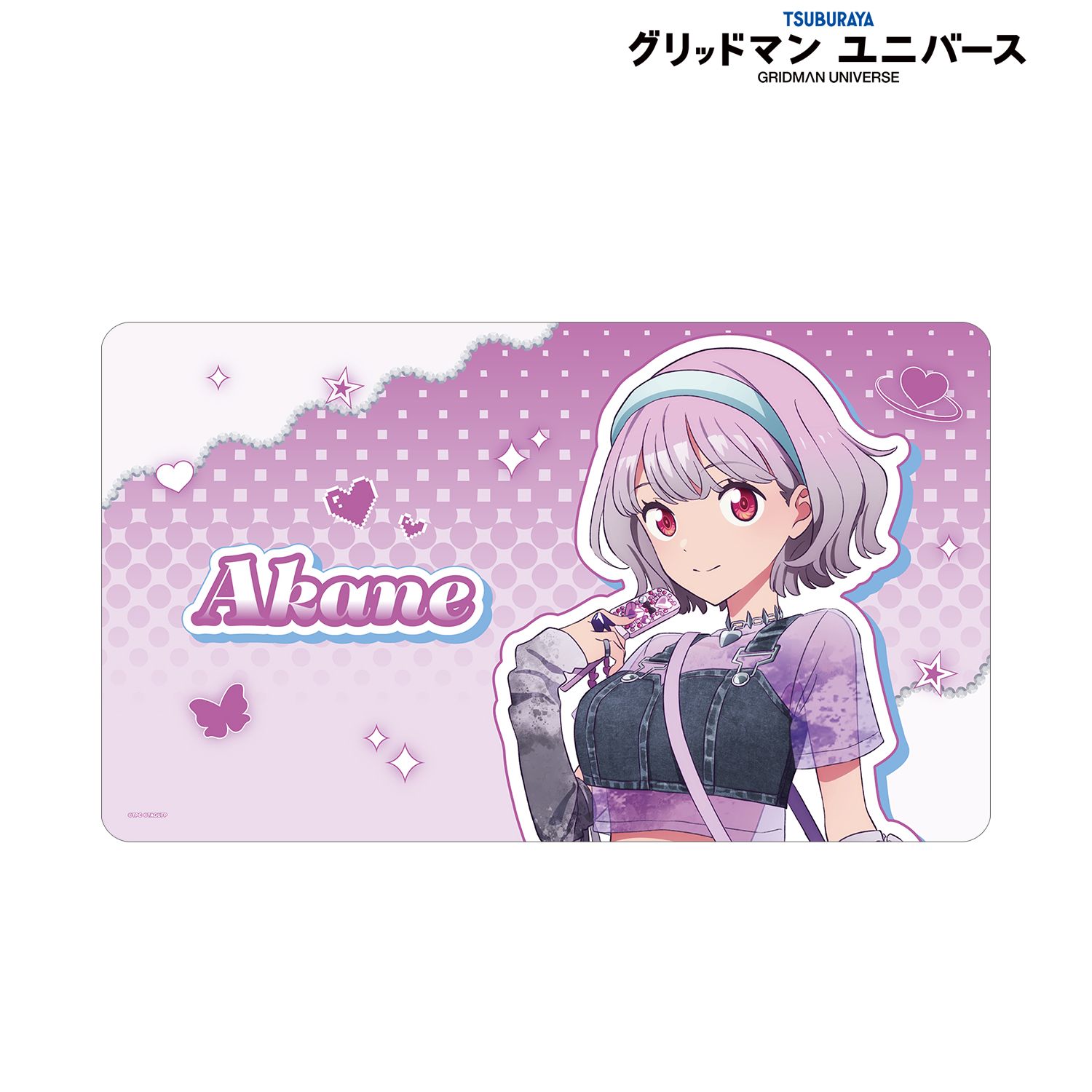 グリッドマン ユニバース 描き下ろし 新条アカネ Y2K ver. マルチデスクマット Image 2 | AniSmile