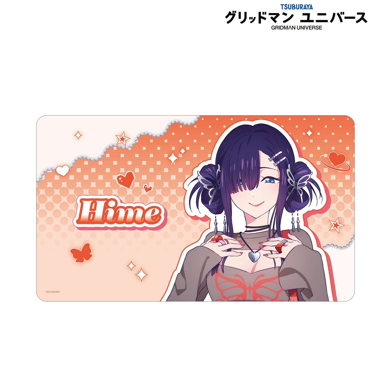 グリッドマン ユニバース 描き下ろし ひめ Y2K ver. マルチデスクマット Image 2 | AniSmile