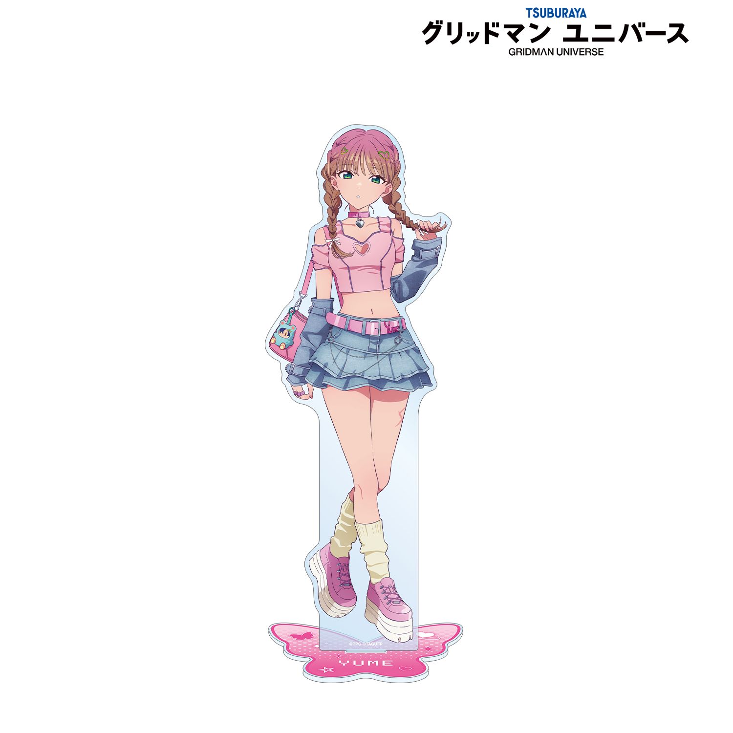 グリッドマン ユニバース 描き下ろし 南 夢芽 Y2K ver. 特大アクリルスタンド Image 3 | AniSmile