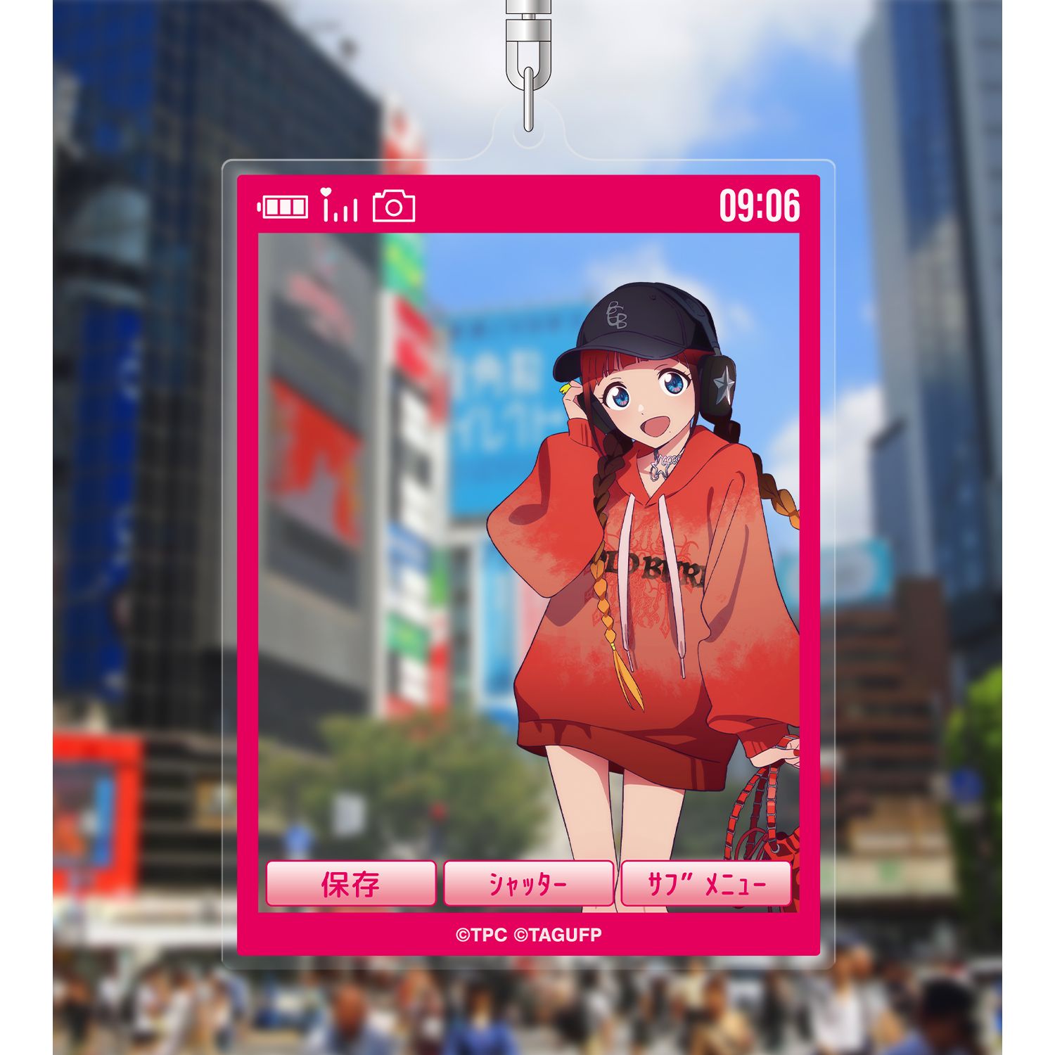 グリッドマン ユニバース 描き下ろし 飛鳥川ちせ Y2K ver. BIGアクリルキーホルダー 图片 3 | AniSmile