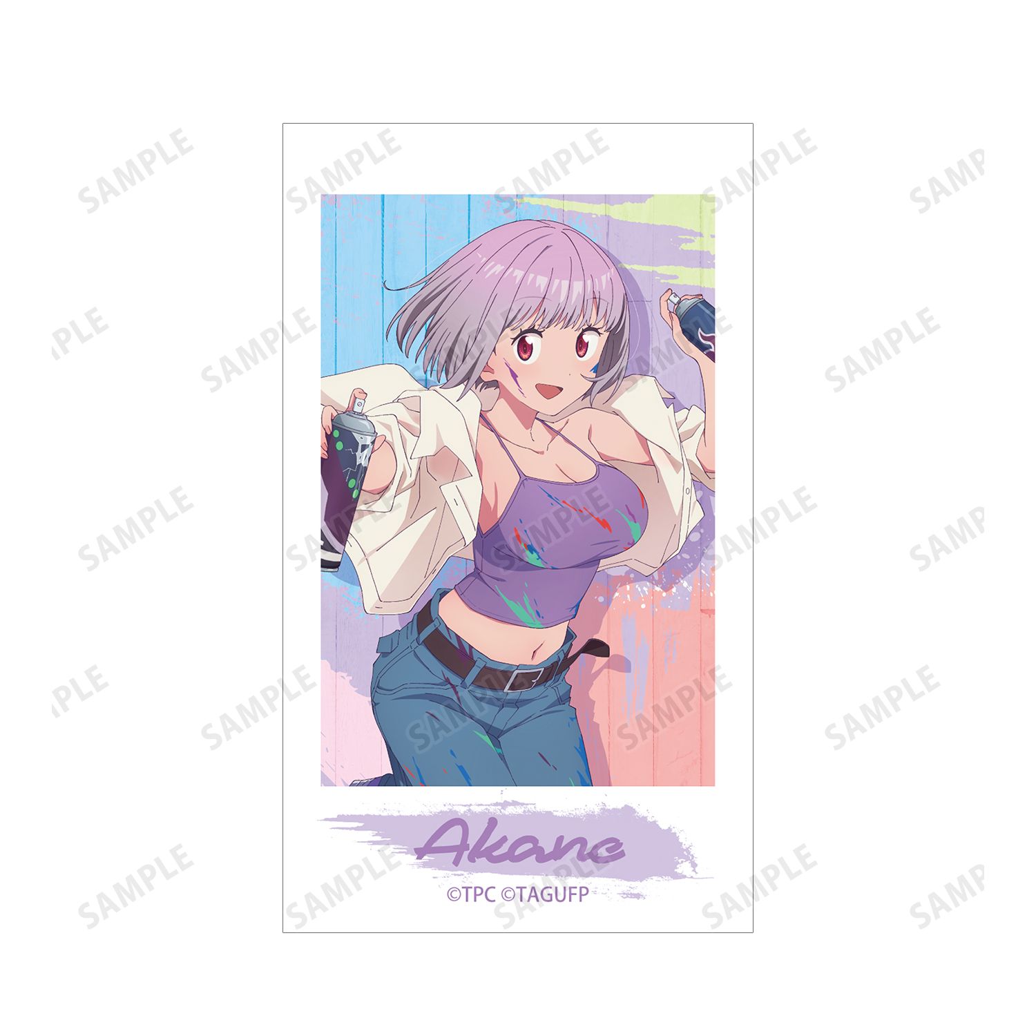 グリッドマン ユニバース 描き下ろし 新条アカネ ペインタースタイルver. Ani-Frame 2枚セット - 公式商品画像 | AniSmile