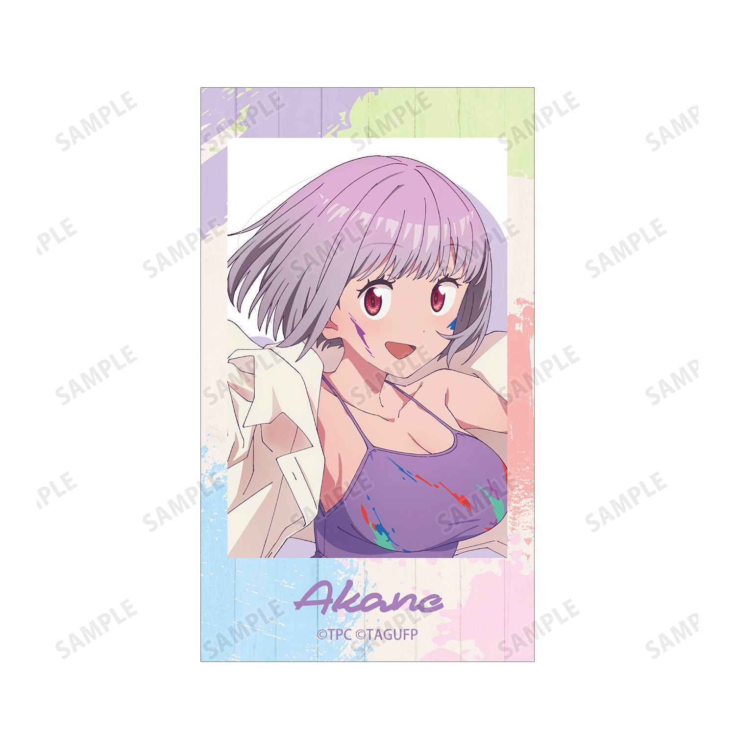 グリッドマン ユニバース 描き下ろし 新条アカネ ペインタースタイルver. Ani-Frame 2枚セット 画像 4 | AniSmile