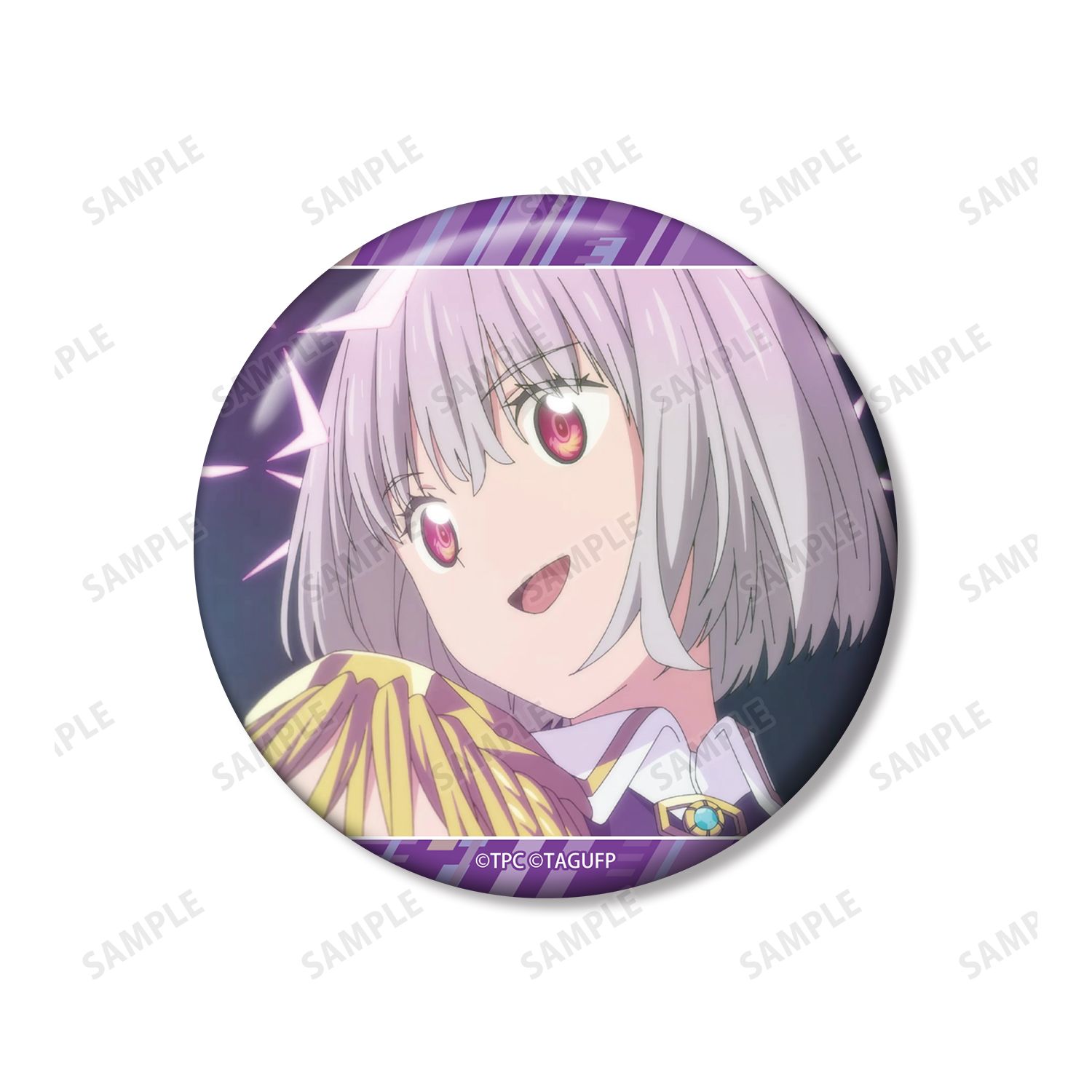 グリッドマン ユニバース 新条アカネ 75mm推しゴト缶バッジセット 画像 3 | AniSmile