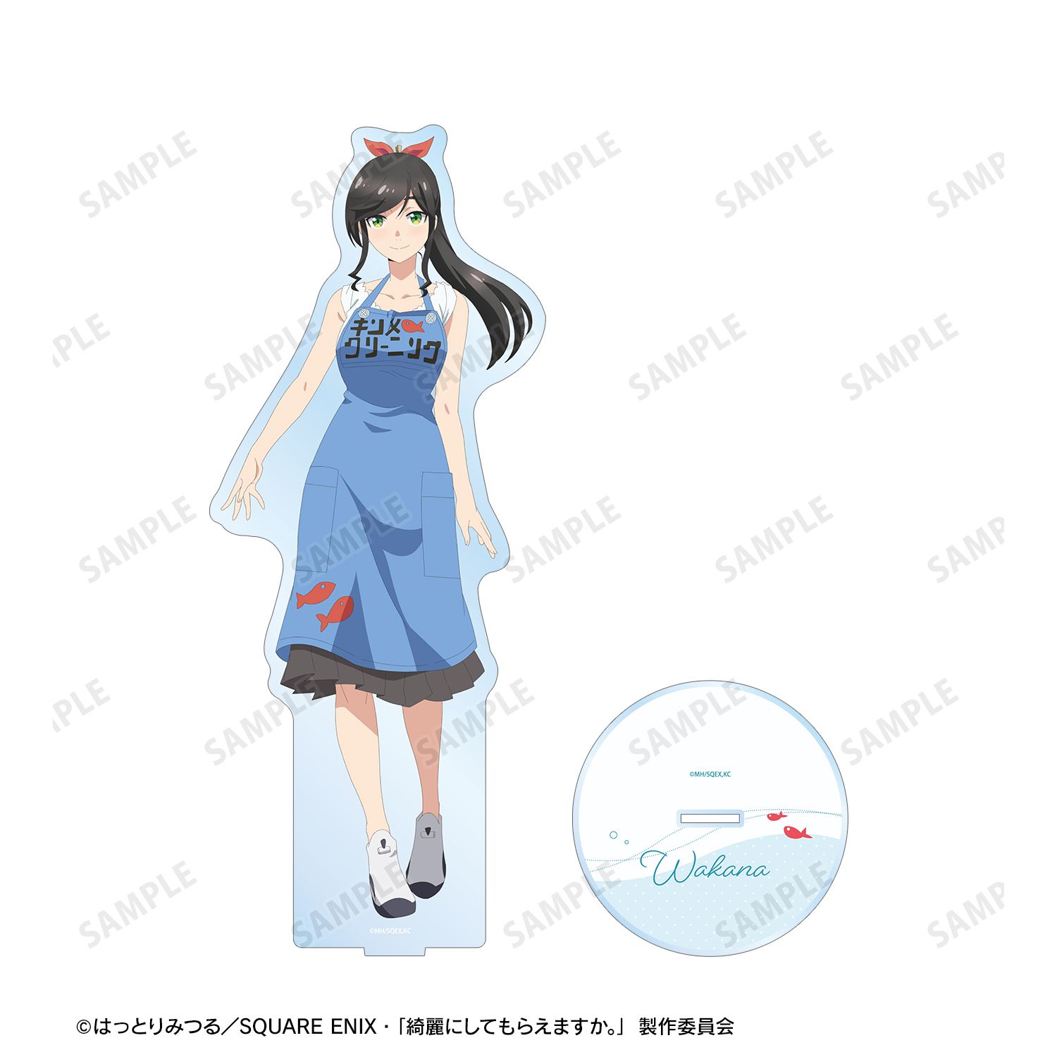 TVアニメ「綺麗にしてもらえますか。」 金目綿花奈 特大アクリルスタンド 画像 3 | AniSmile