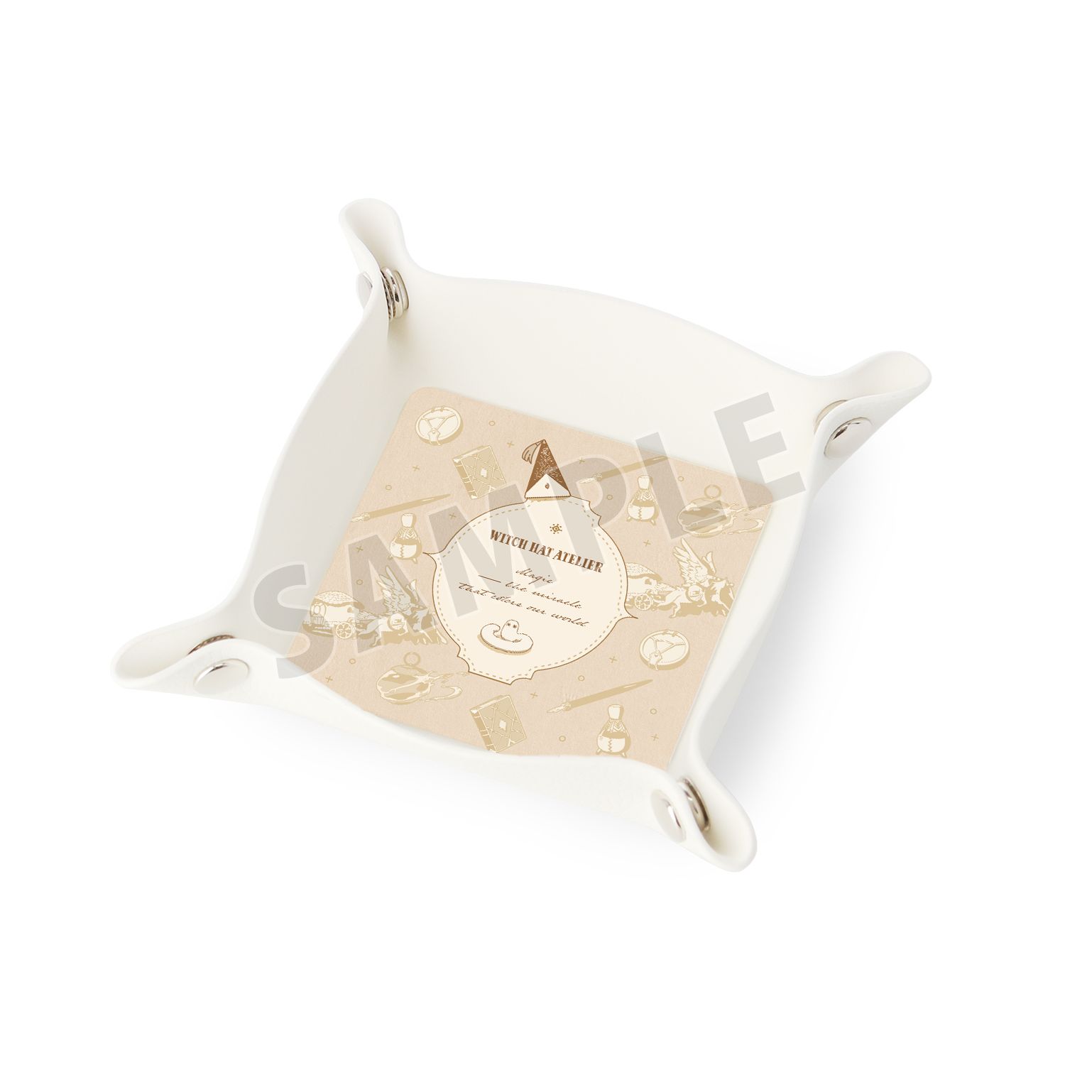 TVアニメ『とんがり帽子のアトリエ』 モチーフ柄 PUレザーマルチトレー - 公式商品画像 | AniSmile