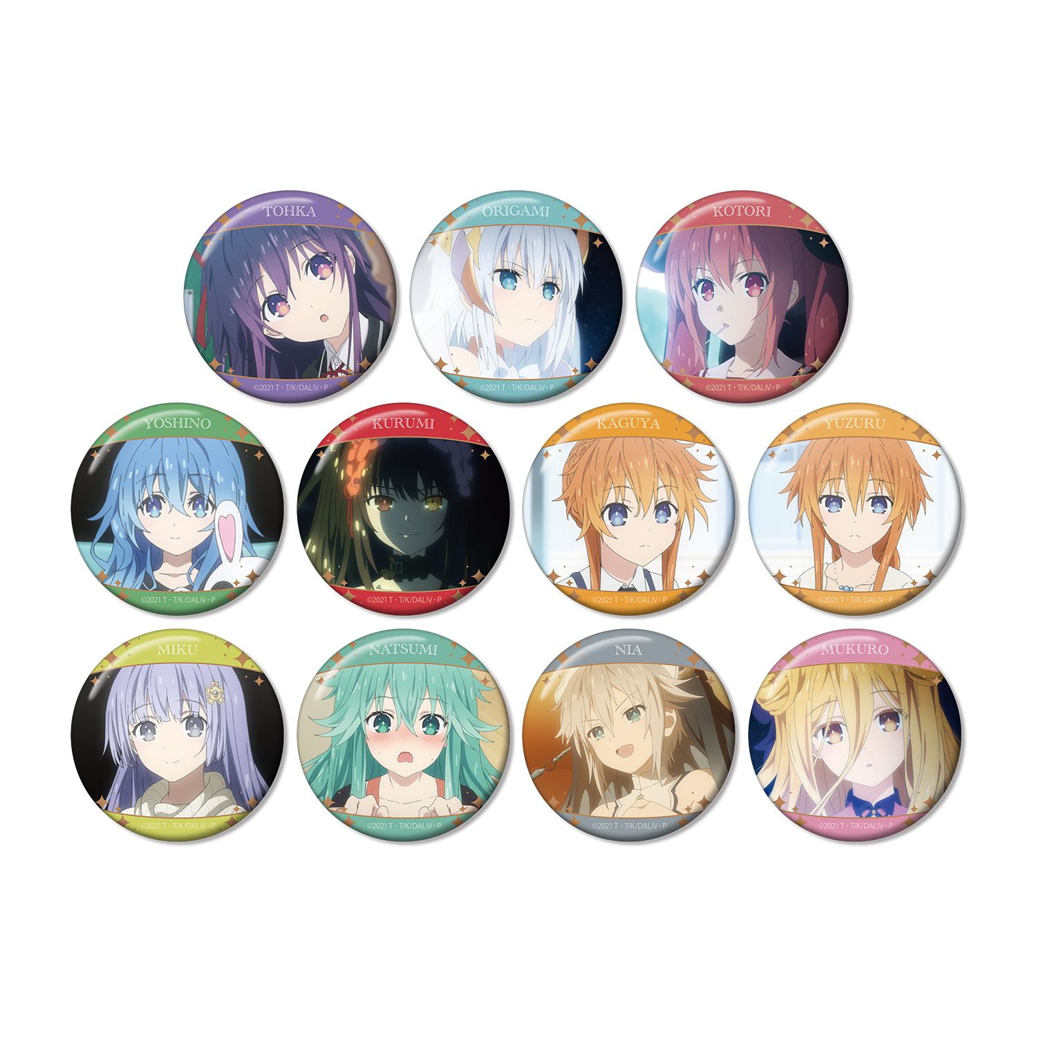 デート・ア・ライブIV トレーディング場面写缶バッジ vol.2(単位/単品) - 公式商品画像 | AniSmile