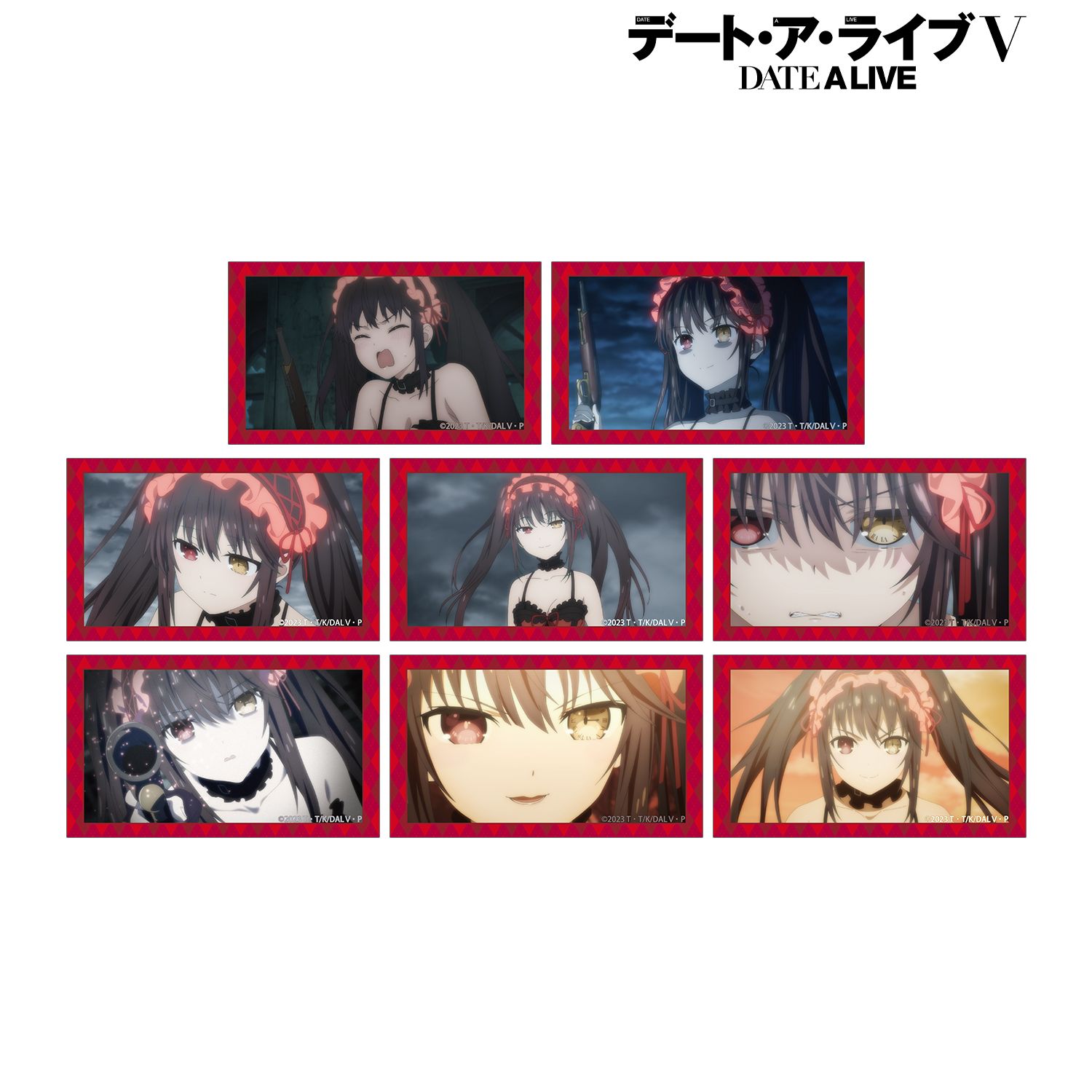 アニメ「デート・ア・ライブV」 トレーディング 時崎狂三オンリー 場面写イラストカード(単位/単品) 画像 2 | AniSmile