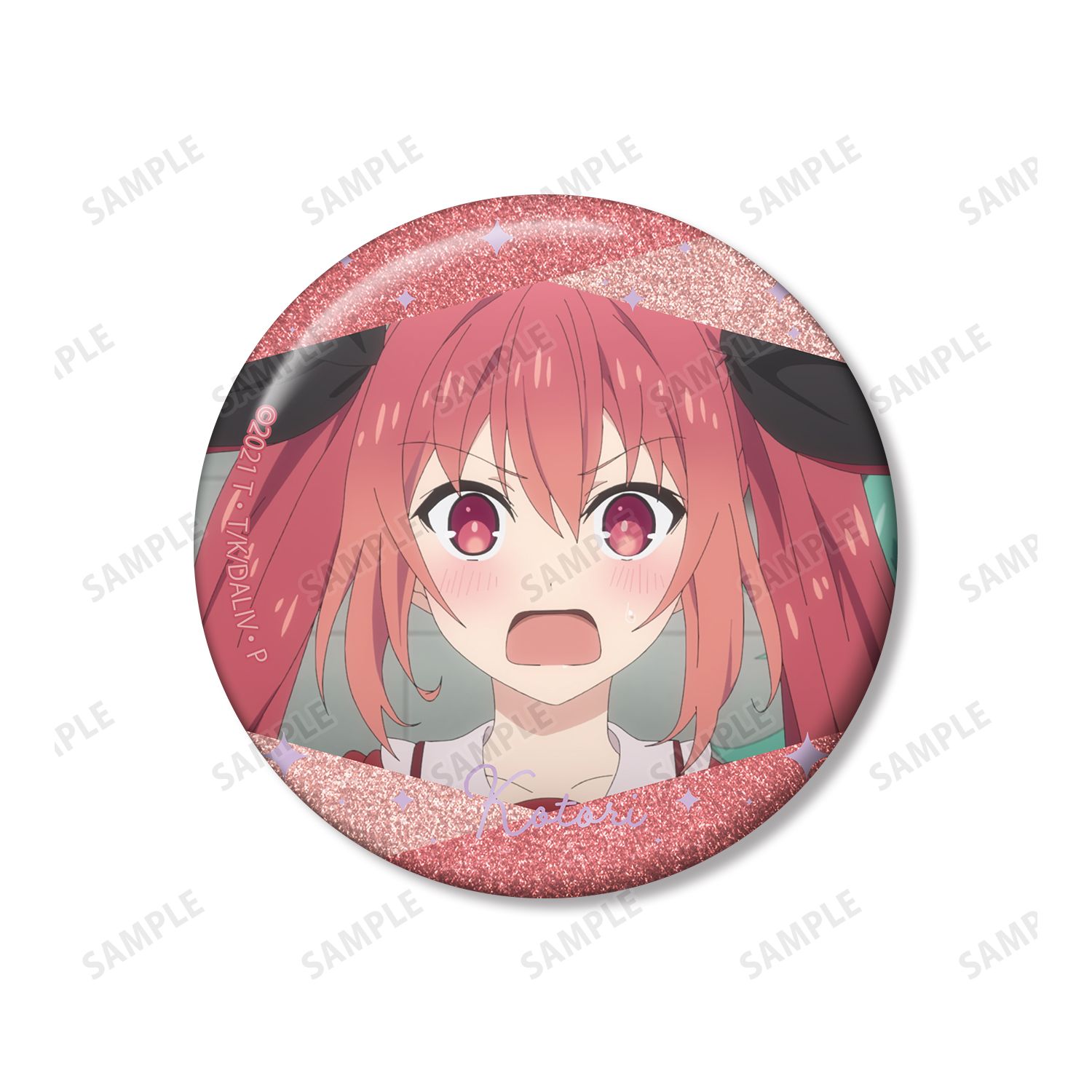 デート・ア・ライブIV 五河琴里 場面写グリッター缶バッジ3個セット 画像 3 | AniSmile