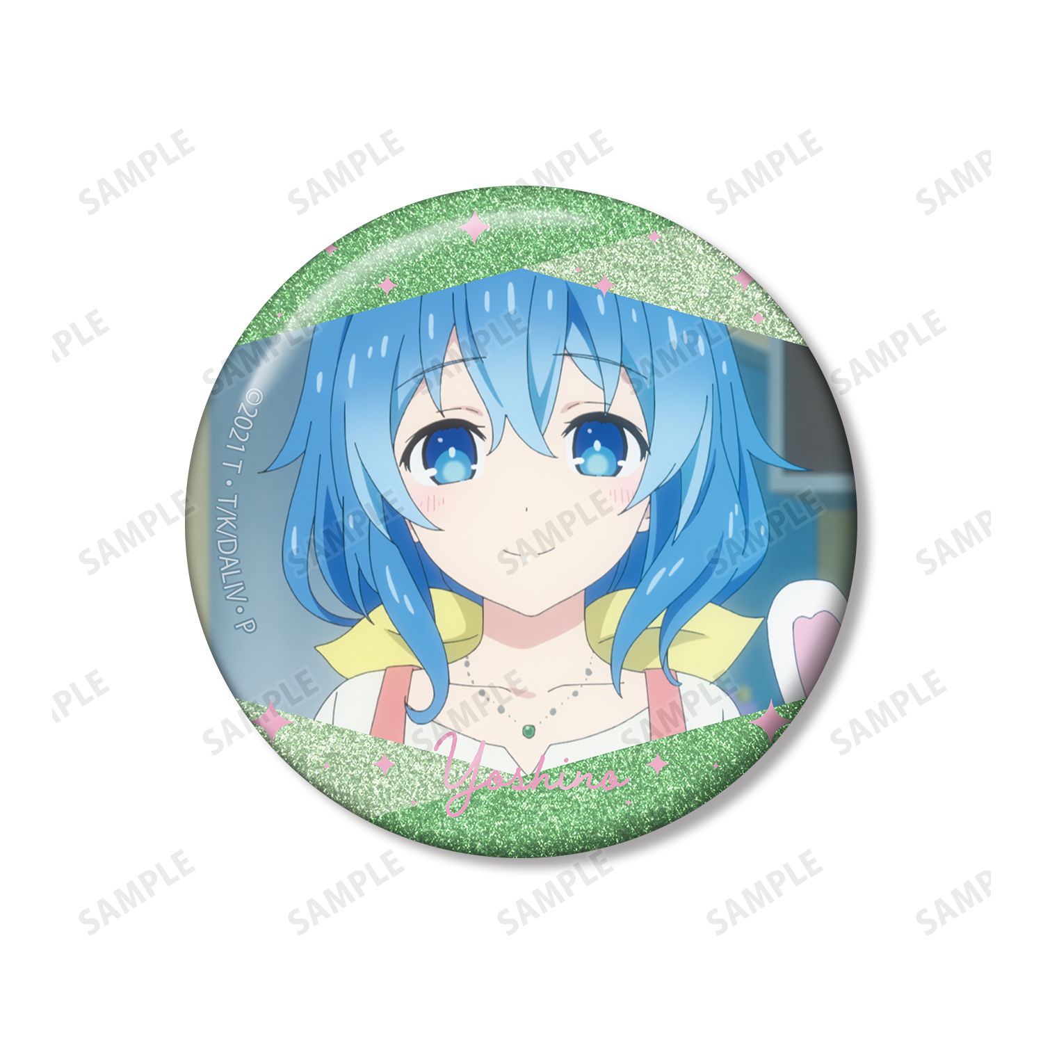 デート・ア・ライブIV 四糸乃 場面写グリッター缶バッジ3個セット 画像 5 | AniSmile