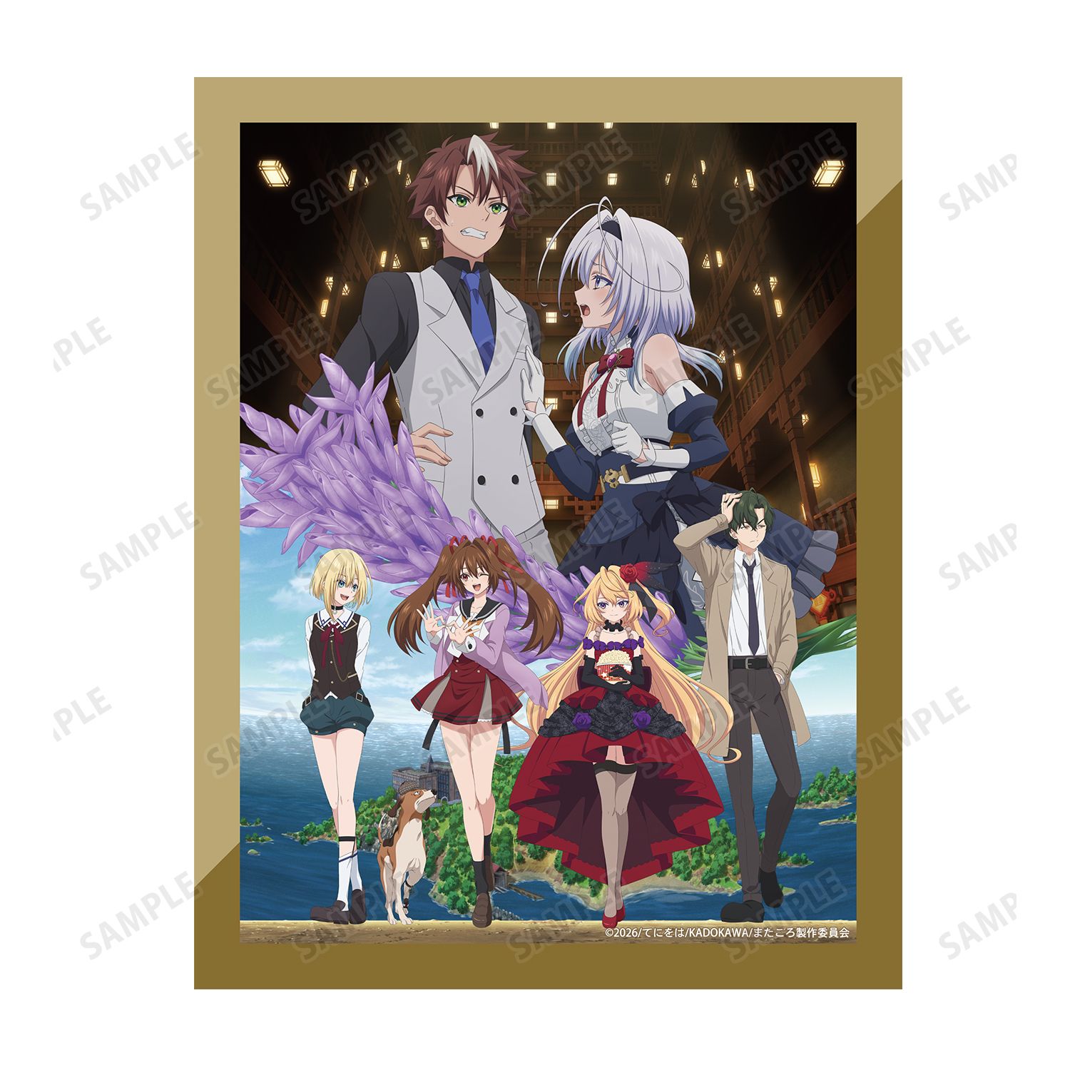 TVアニメ「また殺されてしまったのですね、探偵様」 キービジュアル F0号キャンバスボード 画像 3 | AniSmile