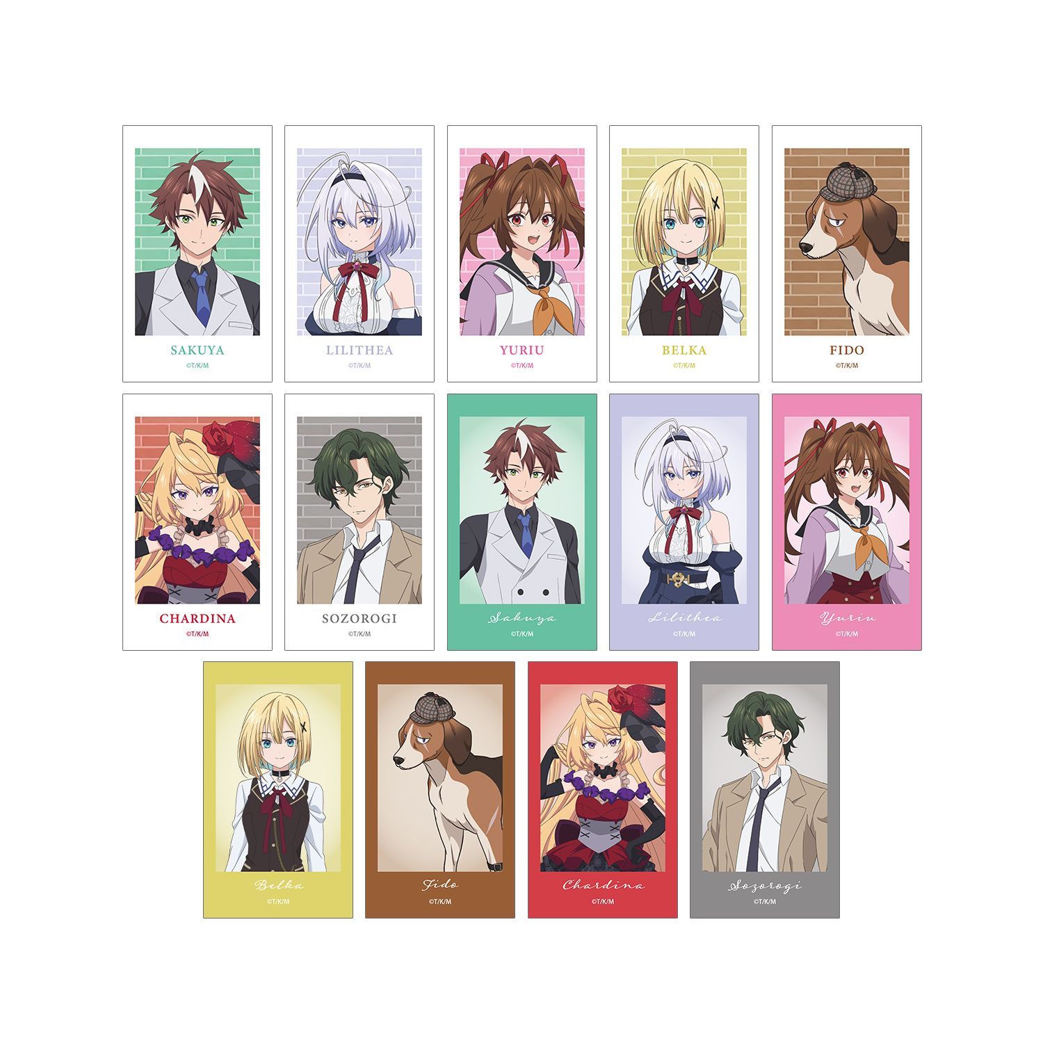 TVアニメ「また殺されてしまったのですね、探偵様」 トレーディングAni-Frame(単位/単品) - 公式商品画像 | AniSmile