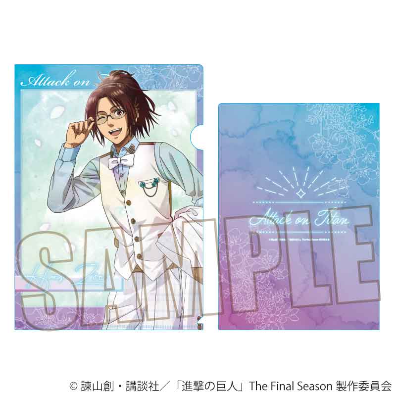 クリアファイル TVアニメ『進撃の巨人』The Final Season/ハンジ・ゾエ(Nemophila) 画像 2 | AniSmile