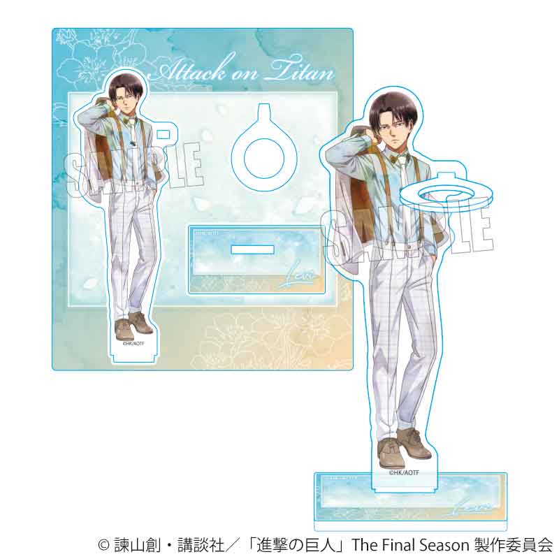 アクリルペンスタンド TVアニメ『進撃の巨人』The Final Season/リヴァイ(Nemophila) - 公式商品画像 | AniSmile