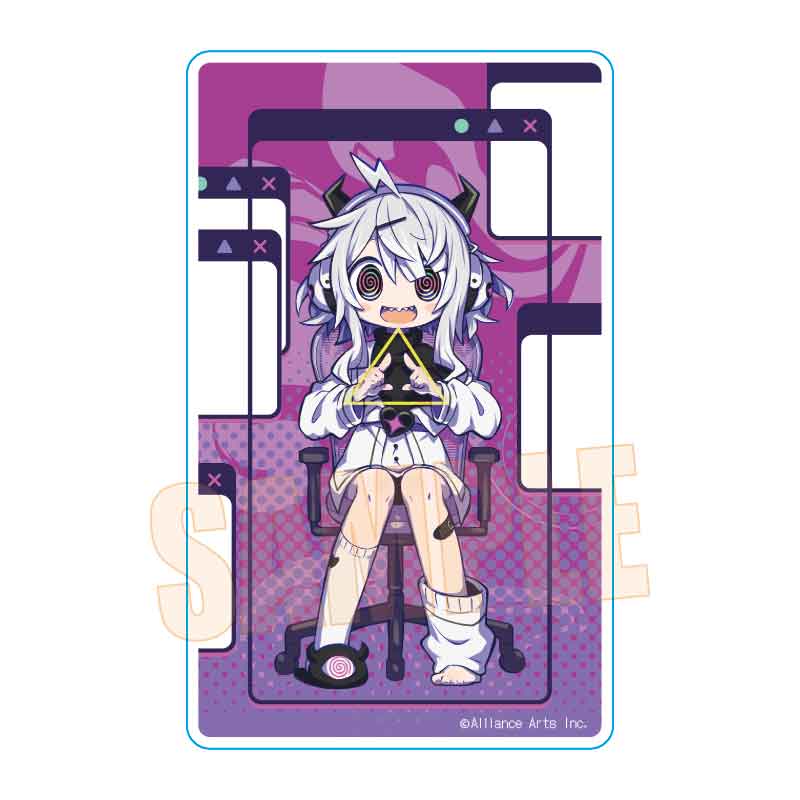 アクリルカード ゆんゆん電波シンドローム/QちゃんA - 公式商品画像 | AniSmile