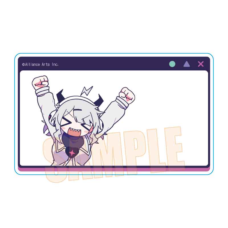 アクリルカード ゆんゆん電波シンドローム/QちゃんB - 公式商品画像 | AniSmile