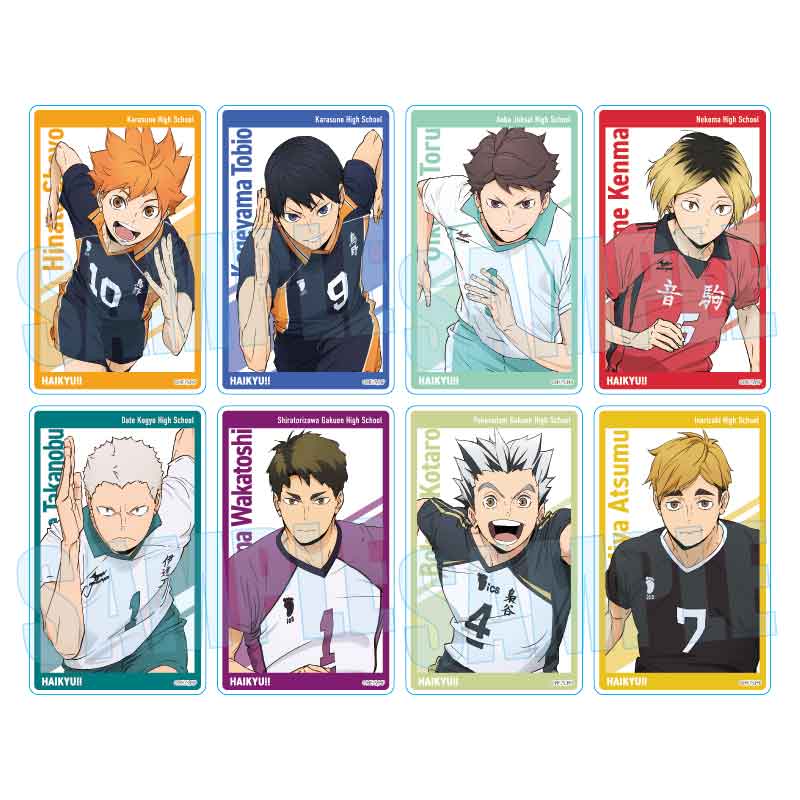 トレーディングアクリルカード アニメ「ハイキュー!!」/10周年イベントビジュアル 画像 2 | AniSmile