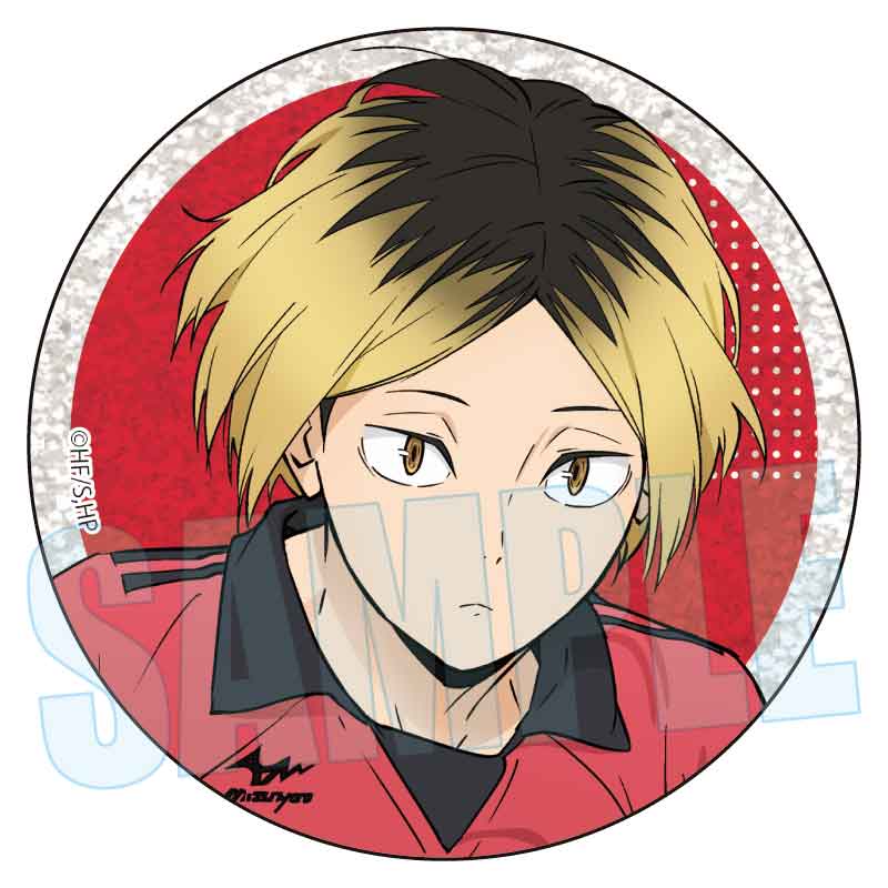 トレーディンググリッター缶バッジ アニメ「ハイキュー!!」/10周年イベントビジュアル 画像 5 | AniSmile
