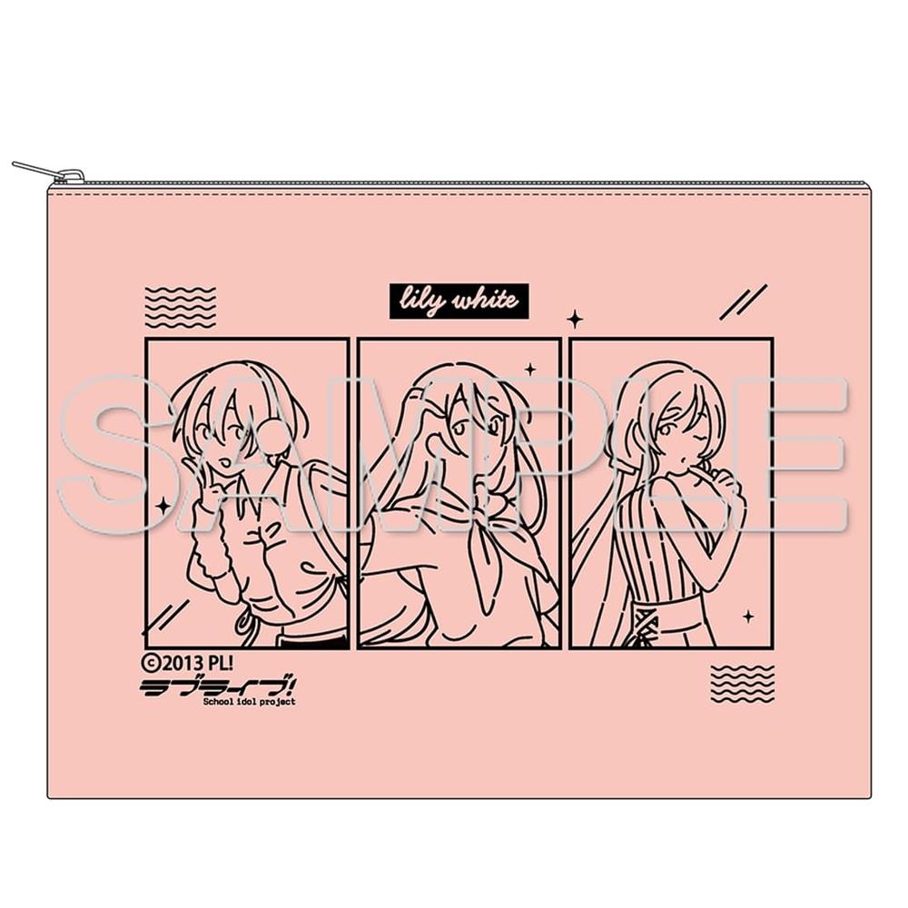 『ラブライブ!』お散歩は季節をまとって。 キャンバスポーチ lily white - 公式商品画像 | AniSmile