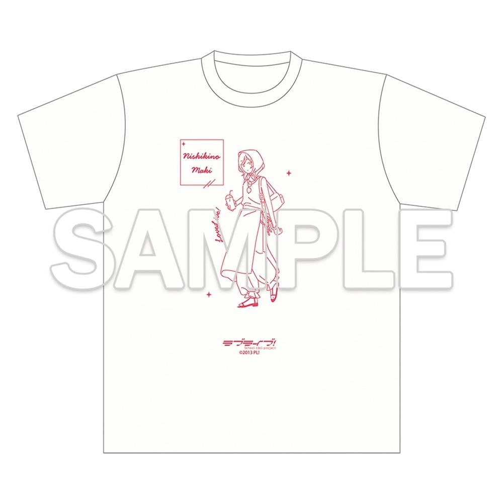 『ラブライブ!』お散歩は季節をまとって。 ビッグシルエットTシャツ 西木野真姫 - 公式商品画像 | AniSmile