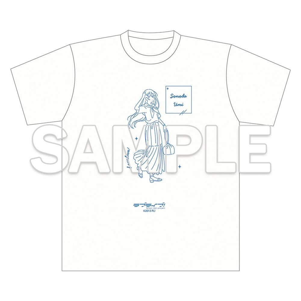 『ラブライブ!』お散歩は季節をまとって。 ビッグシルエットTシャツ 園田海未 - 公式商品画像 | AniSmile
