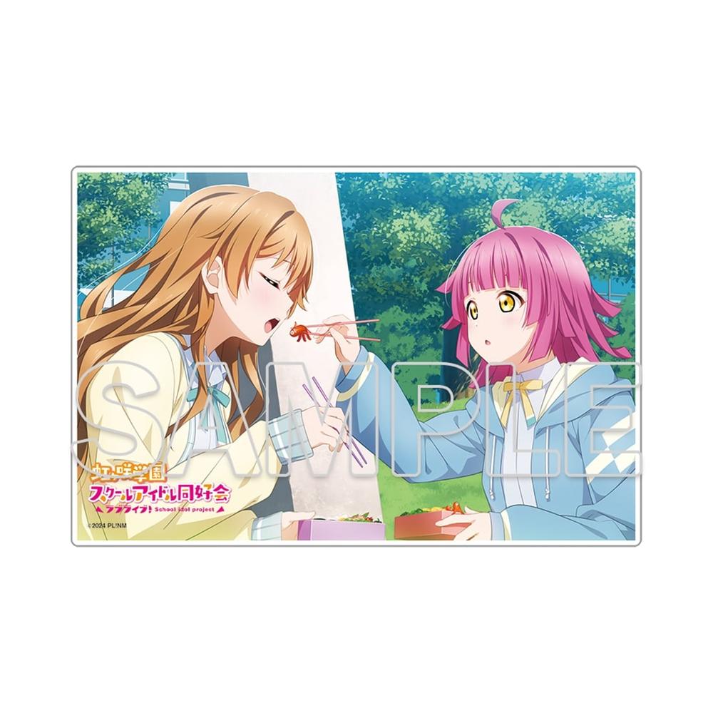 『ラブライブ!虹ヶ咲学園スクールアイドル同好会』ミニアクリルプレート 彼方&璃奈[2] 画像 2 | AniSmile