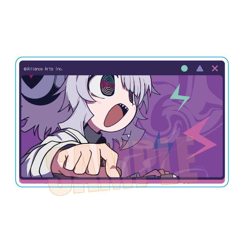 アクリルカード ゆんゆん電波シンドローム/QちゃんC 画像 2 | AniSmile