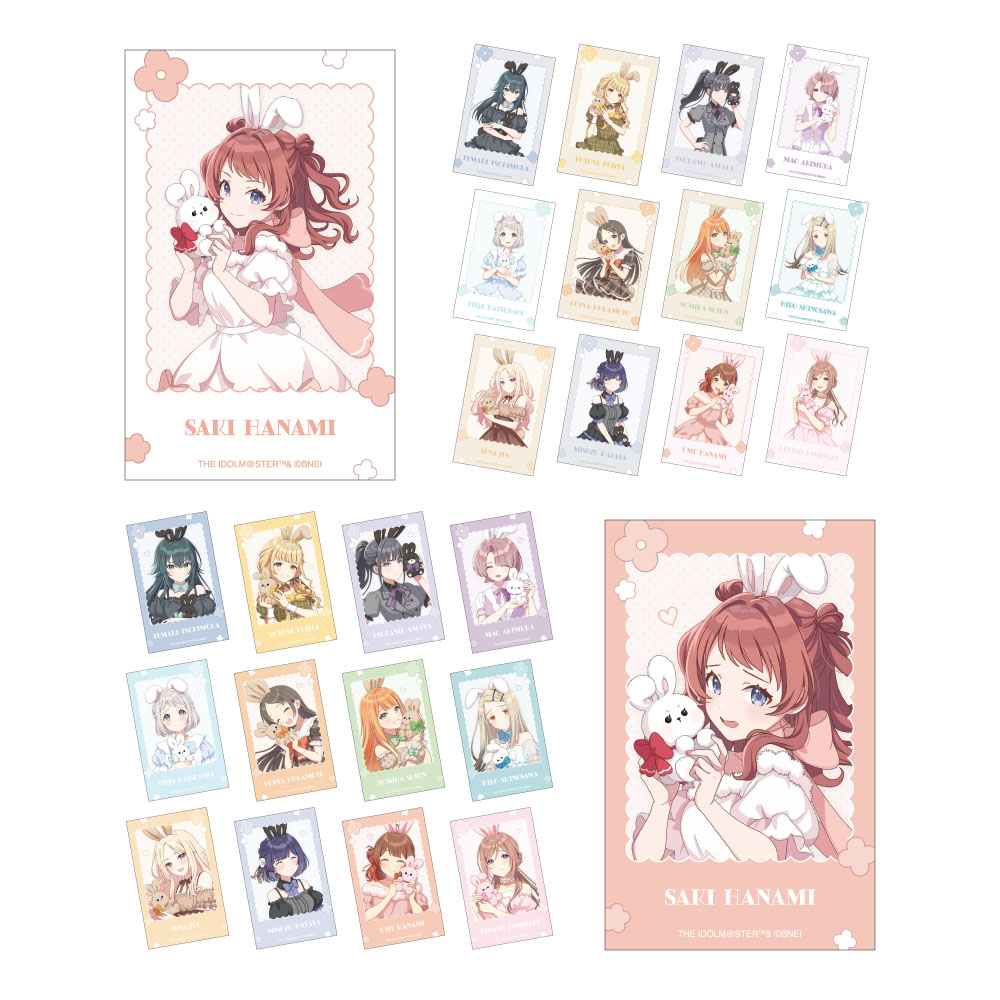学園アイドルマスター トレーディングミニフォトカード Lady Rabbit (単品) - 公式商品画像 | AniSmile