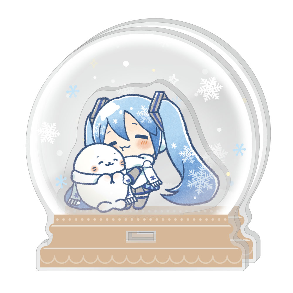 しろたん×雪ミク アクリルジオラマ 【C】 - 公式商品画像 | AniSmile