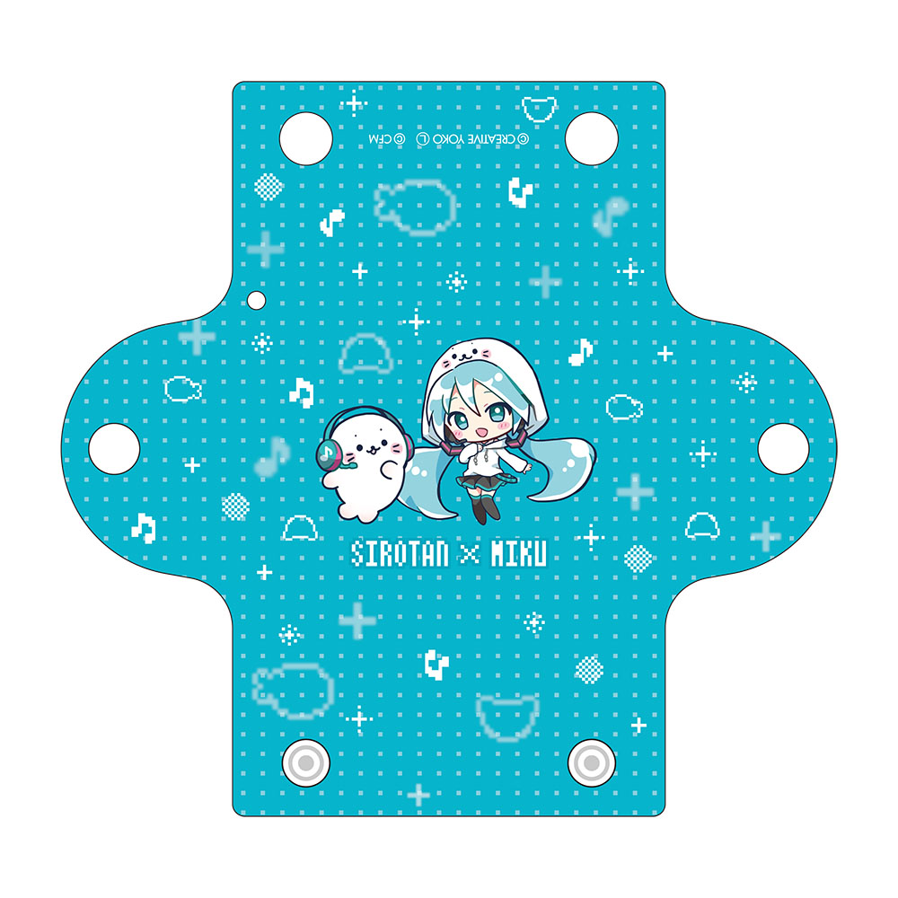 しろたん×初音ミク 第2弾 カラビナ付きクリアポーチ 初音ミク 画像 2 | AniSmile
