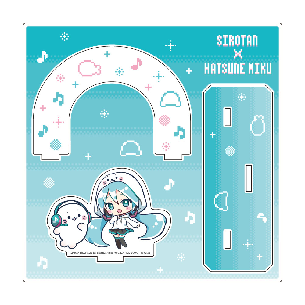 しろたん×初音ミク 第2弾 アクリルジオラマ 初音ミク 画像 2 | AniSmile