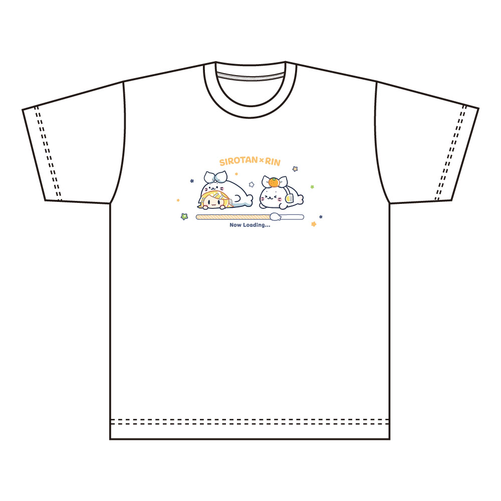 しろたん×初音ミク 第2弾 Tシャツ 鏡音リン(Mサイズ) - 公式商品画像 | AniSmile