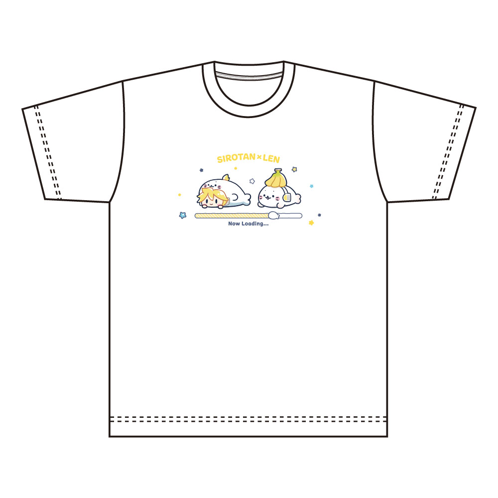 しろたん×初音ミク 第2弾 Tシャツ 鏡音レン(Mサイズ) - 公式商品画像 | AniSmile