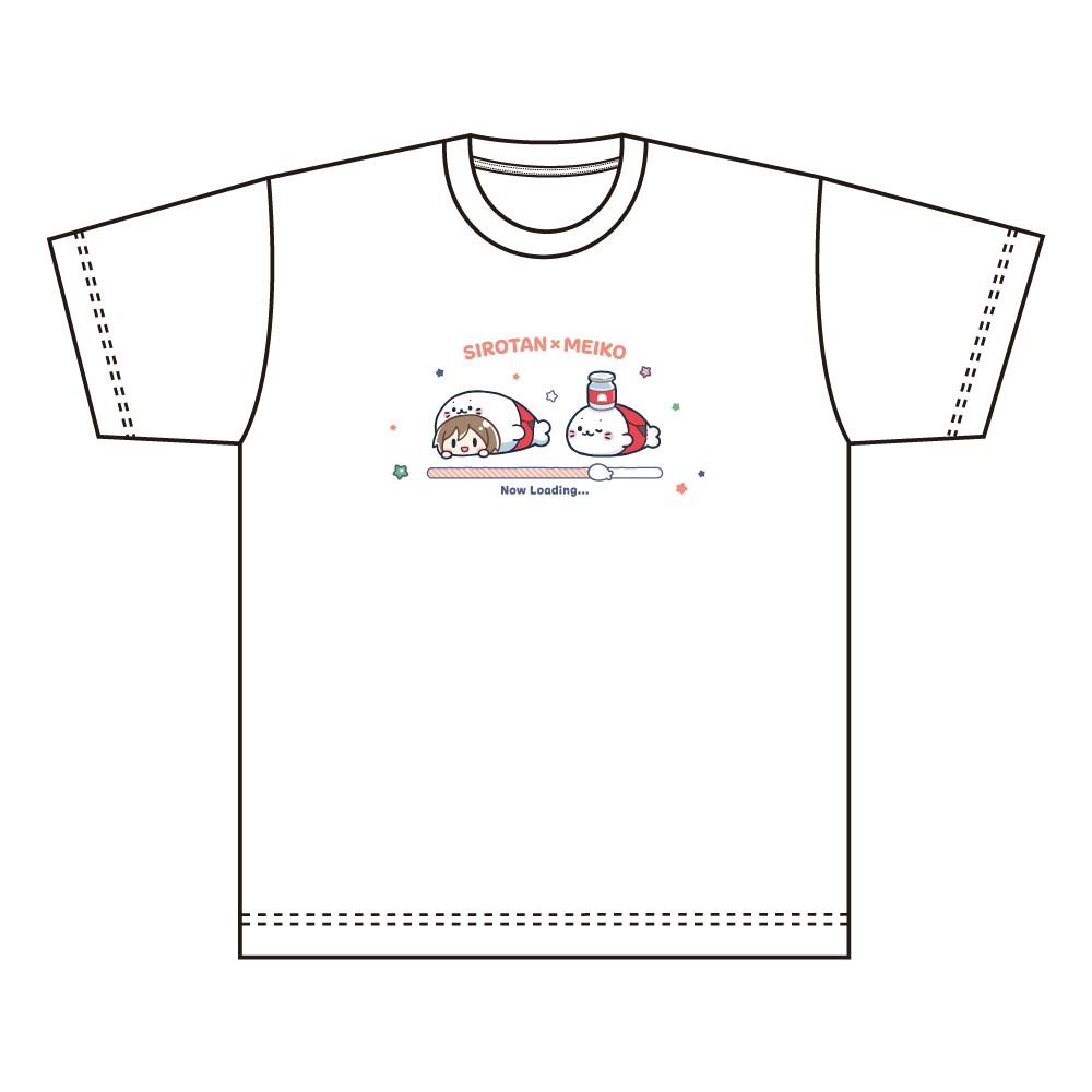 しろたん×初音ミク 第2弾 Tシャツ MEIKO(Mサイズ) - 公式商品画像 | AniSmile