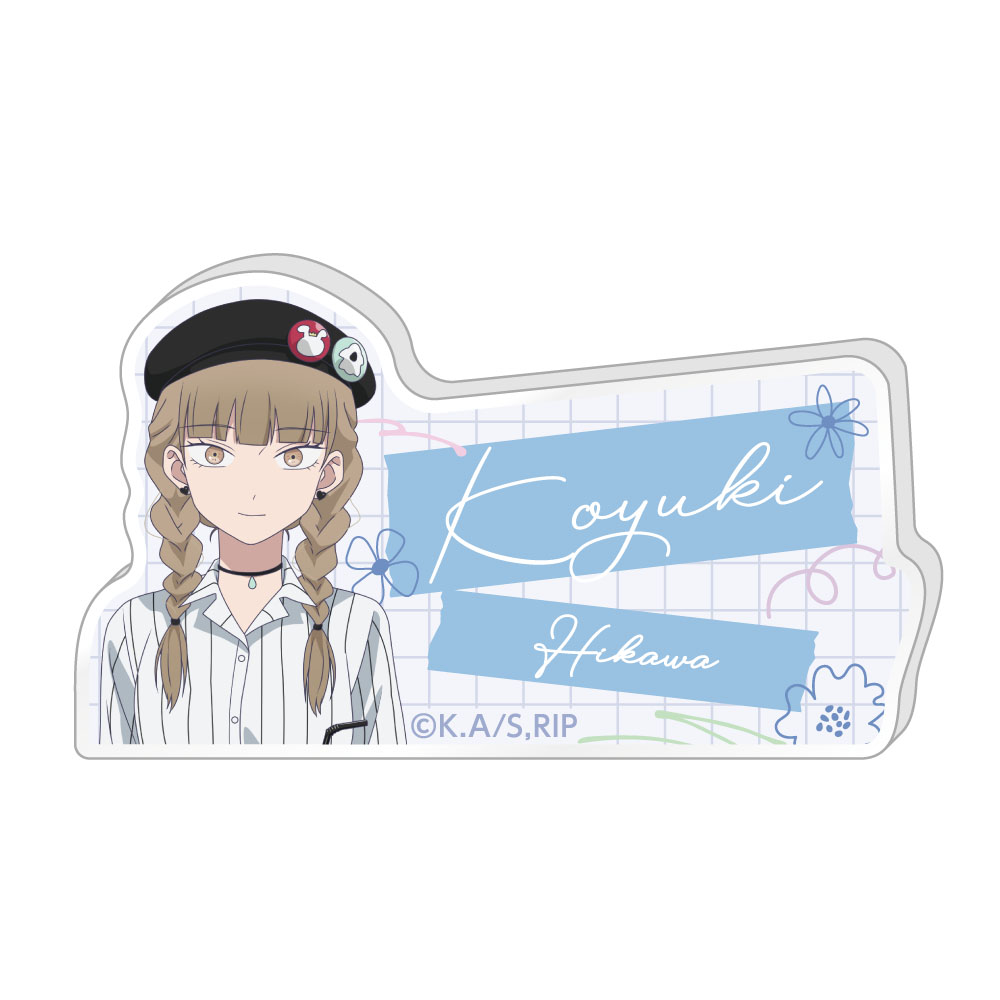 氷の城壁 描き下ろしお名前バッジ / 氷川 小雪 - 公式商品画像 | AniSmile