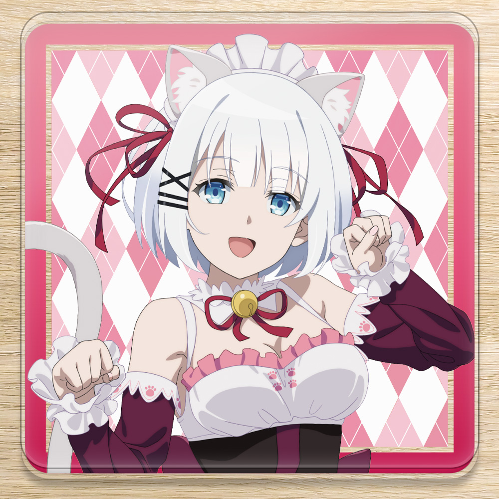 探偵はもう、死んでいる。 アクリルコースターB [シエスタ 猫耳メイドver.] 【描き下ろし】 画像 2 | AniSmile