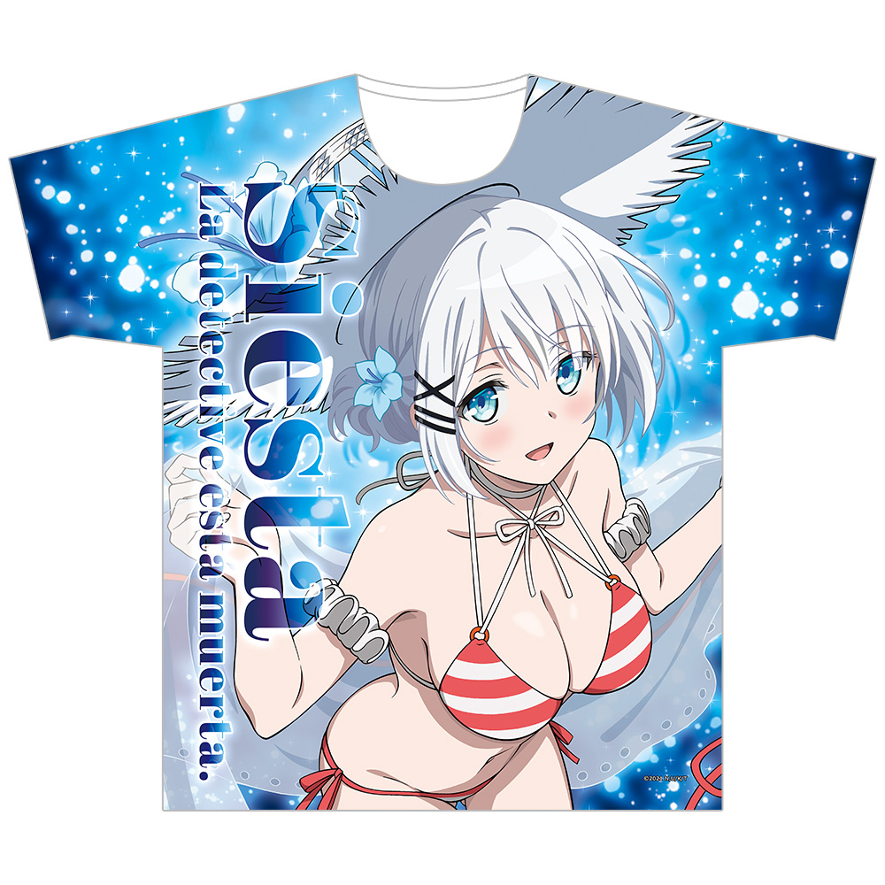 探偵はもう、死んでいる。 フルグラフィックTシャツ[シエスタ] Mサイズ 【描き下ろし】 画像 3 | AniSmile