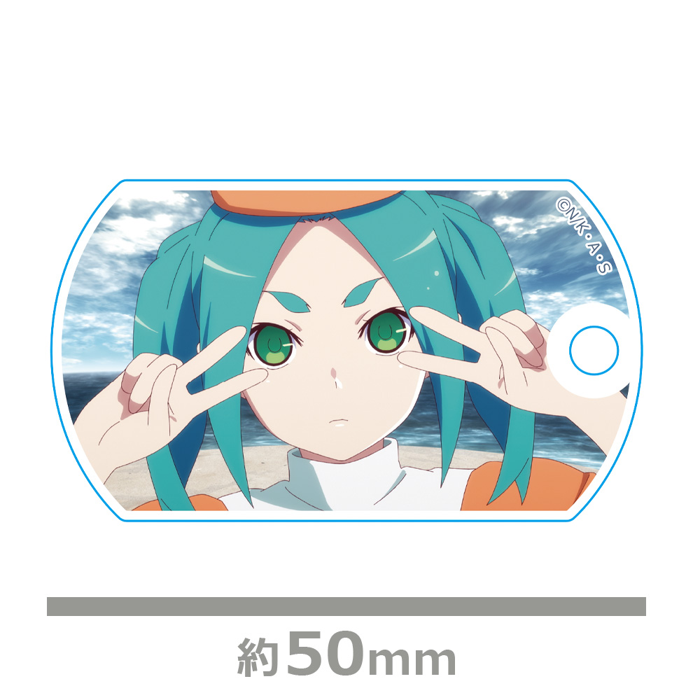 〈物語〉シリーズ アクリルキーリング 斧乃木余接 場面写ver. 画像 2 | AniSmile