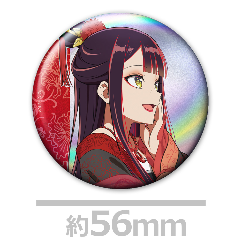 ふつつかな悪女ではございますが ～雛宮蝶鼠とりかえ伝～ ホログラム缶バッジ2個セット 玲琳(入れ替わり後)&慧月(入れ替わり後) 画像 2 | AniSmile