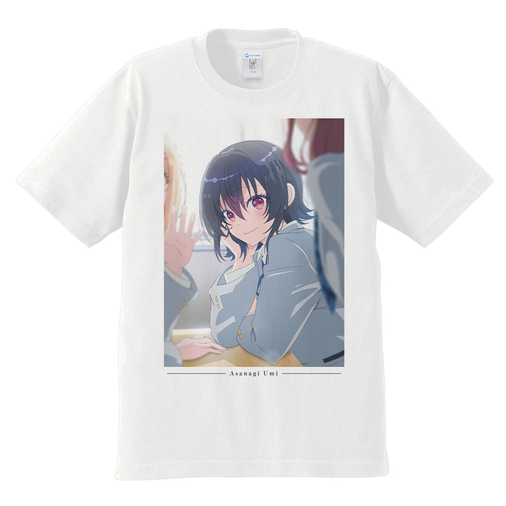 クラスで2番目に可愛い女の子と友だちになった Tシャツ ティザービジュアルver. Mサイズ 画像 2 | AniSmile