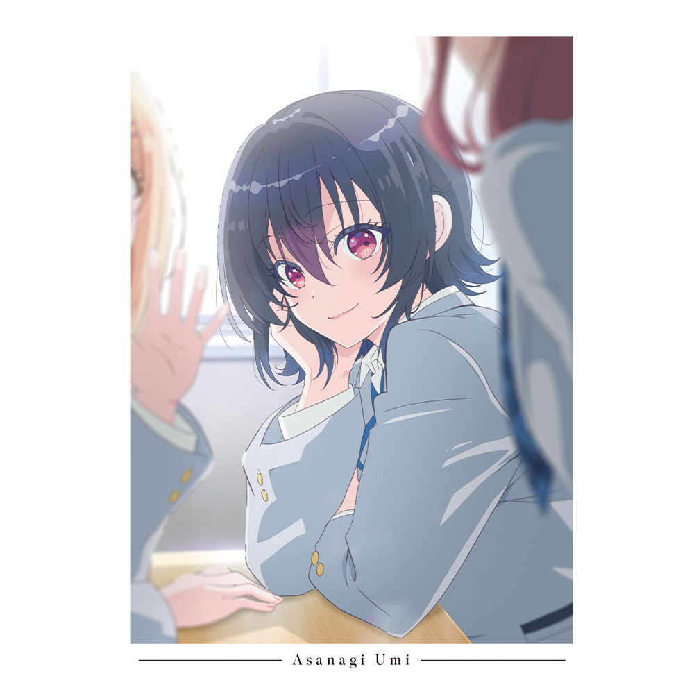 クラスで2番目に可愛い女の子と友だちになった Tシャツ ティザービジュアルver. Mサイズ 画像 3 | AniSmile